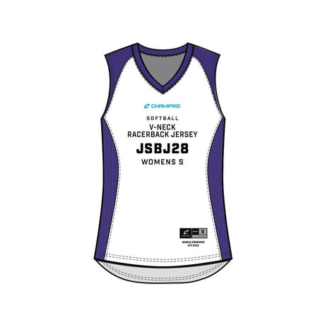 Champro SIZE KIT Juice V - Neck Racerback Jersey | Champro SJSBJ28KIT Standard XS