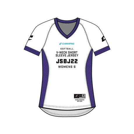 Champro SIZE KIT Juice V - Neck Short Sleeve Jersey | Champro SJSBJ22KIT Standard XS