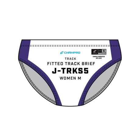 Champro SIZE KIT Womens Fitted Track BRIEF | Champro SJ - TRKS5KIT Standard XS Men's Underwear