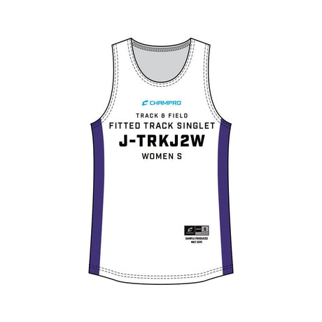 Champro SIZE KIT Women's Fitted Track Singlet | Champro SJ - TRKJ2WKITP Standard XS Wrestling Singlets