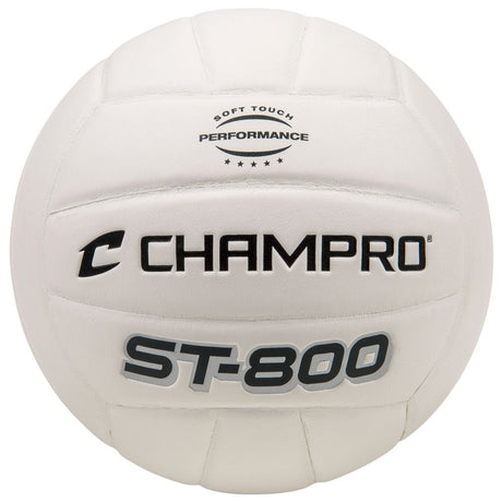 Champro Soft Touch Pro Performance Volleyball | Champro VBST800 WHITE Standard Volleyballs
