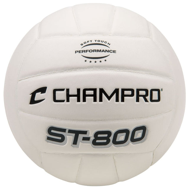 Champro Soft Touch Pro Performance Volleyball | Champro VBST800 WHITE Standard Volleyballs