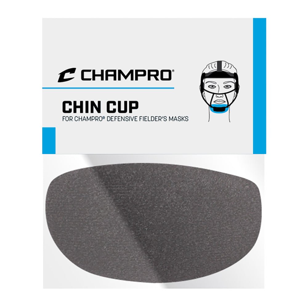 Champro Softball Fielder's Facemask Chin Cup | Champro CM01C Standard RETAIL PACKAGE Baseball & Softball Protective Gear