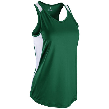 Champro Speed Singlet | Champro TRKJ4 FORESTGREENWHITE XS Activewear Tops