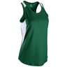Champro Speed Singlet | Champro TRKJ4 FORESTGREENWHITE XS Activewear Tops