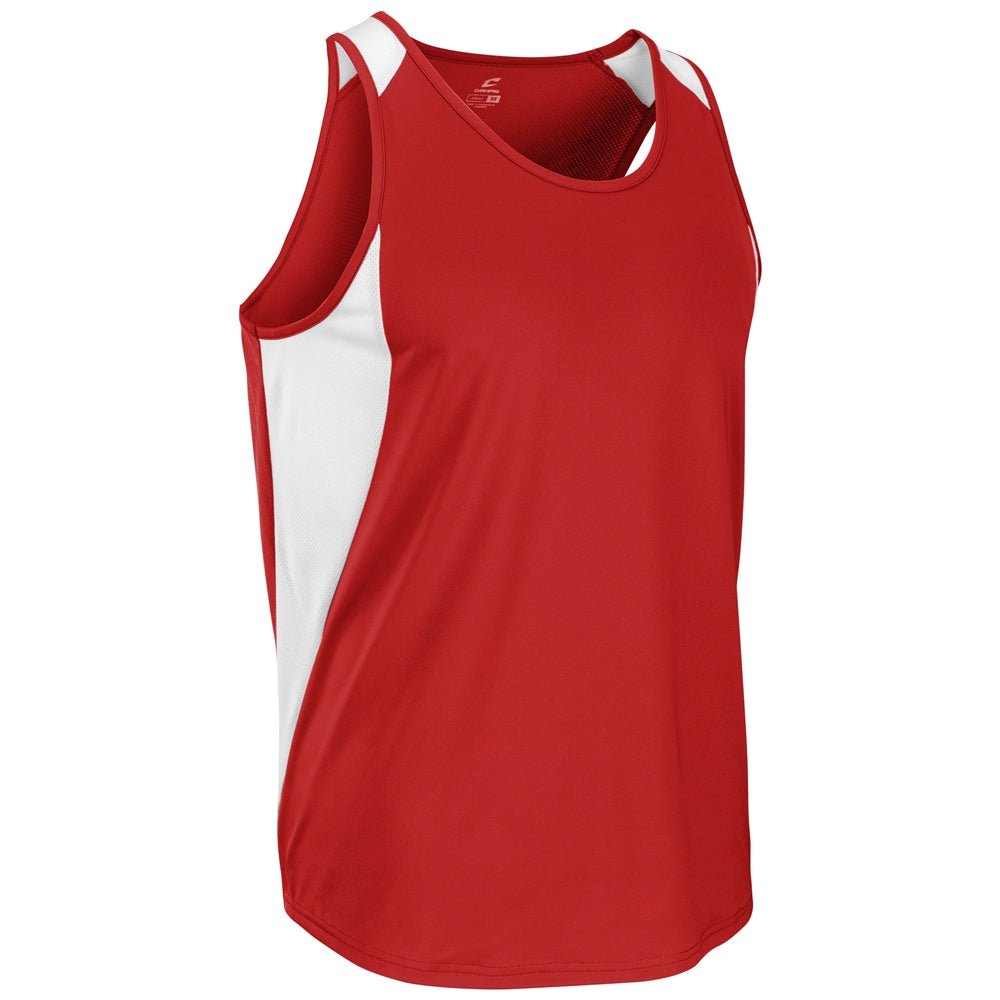 Champro Speed Singlet | Champro TRKJ5 SCARLETWHITE S Wrestling Singlets