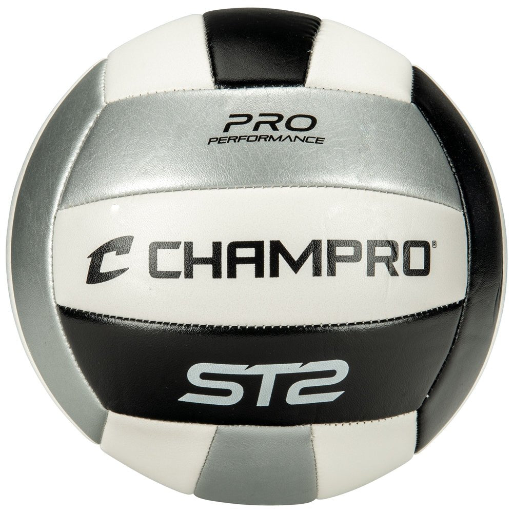 Champro ST2 Beach Volleyball | Champro VBST2 BLACKGREY Standard Volleyballs