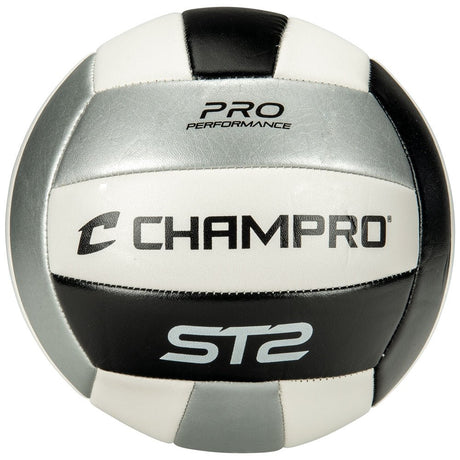 Champro ST2 Beach Volleyball | Champro VBST2 BLACKGREY Standard Volleyballs