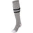 Champro Striped Baseball Sock | Champro AS3 GREYBLACKWHITE XS Athletic Socks