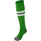 Champro Striped Baseball Sock | Champro AS3 KELLYGREENWHITEGREY XS Athletic Socks