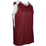 Champro SWISH Reversible Basketball Jersey | Champro BBJ41 MAROONWHITE S Basketball