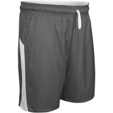 Champro SWISH Reversible Basketball Short | Champro BBS41 CHARCOALWHITE S Shorts