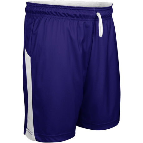 Champro SWISH Reversible Basketball Short | Champro BBS41 PURPLEWHITE S Shorts