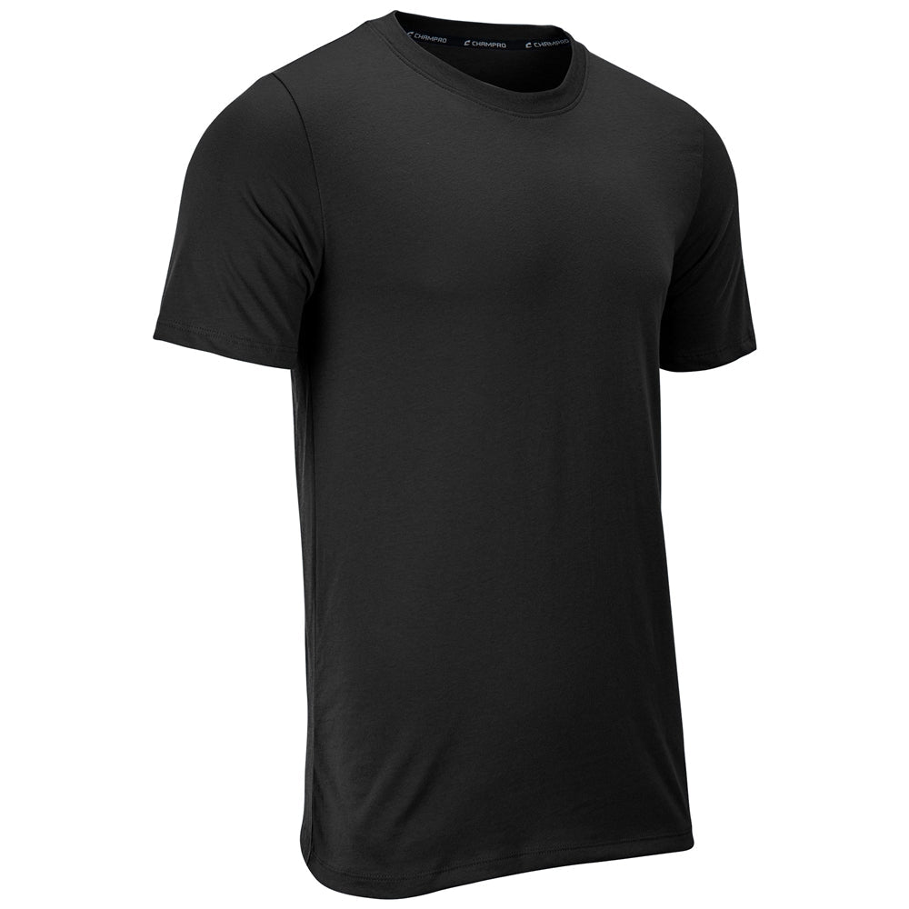 Champro Tackle Crew Neck Tee | Champro T201 BLACK XS T-Shirts