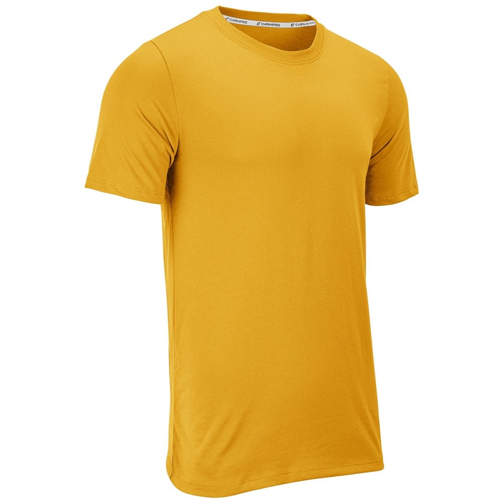 Champro Tackle Crew Neck Tee | Champro T201 GOLD XS T-Shirts