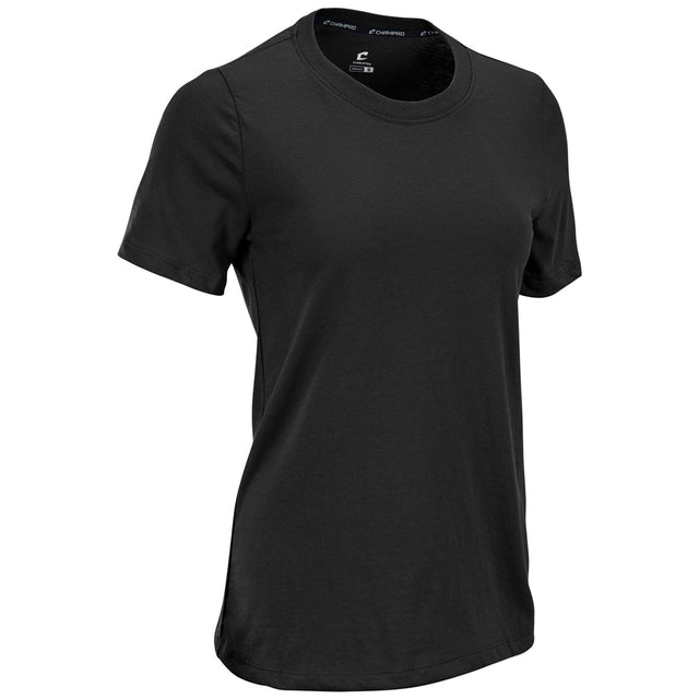 Champro Tackle Crew Neck Tee | Champro T202 BLACK XS T-Shirts