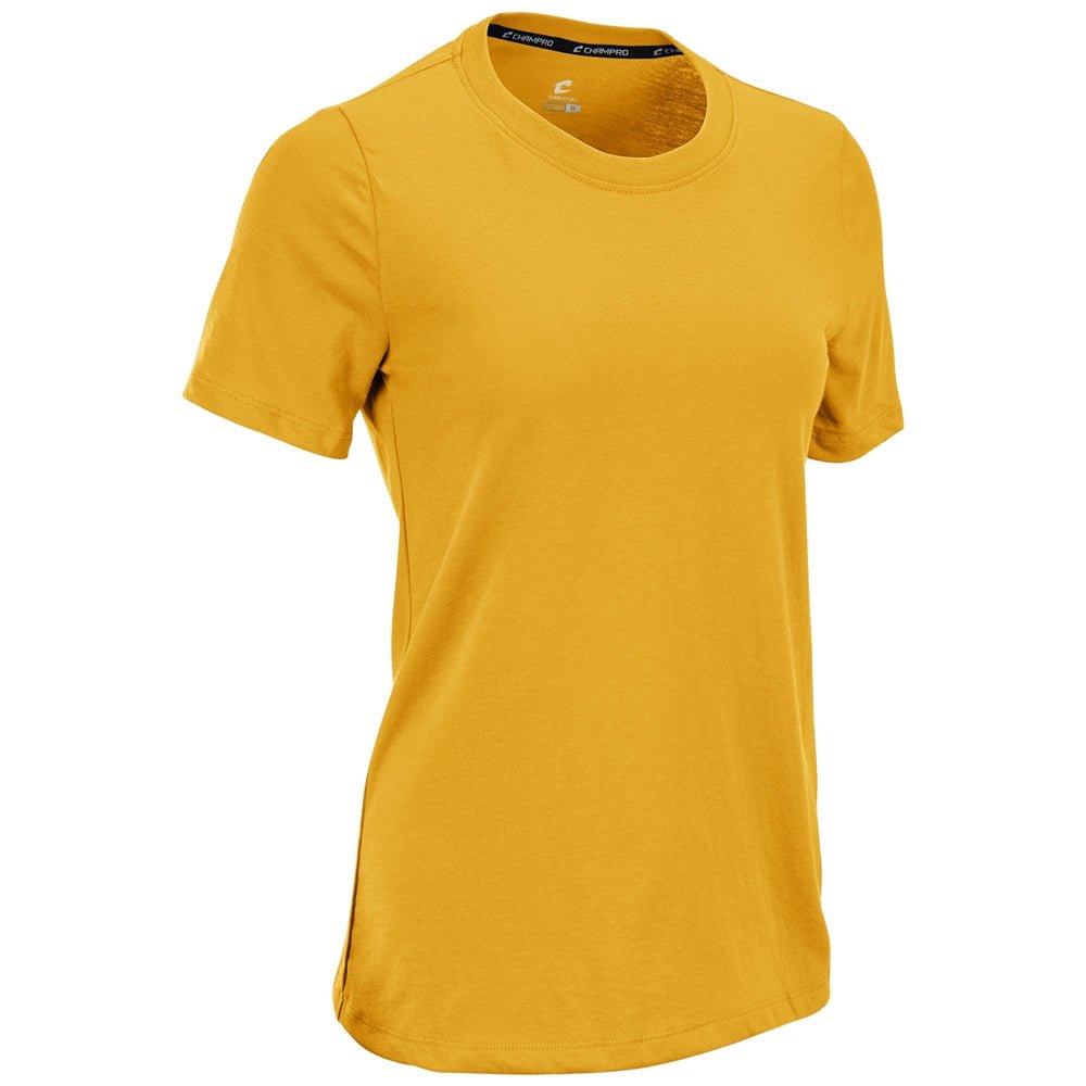Champro Tackle Crew Neck Tee | Champro T202 GOLD XS T-Shirts