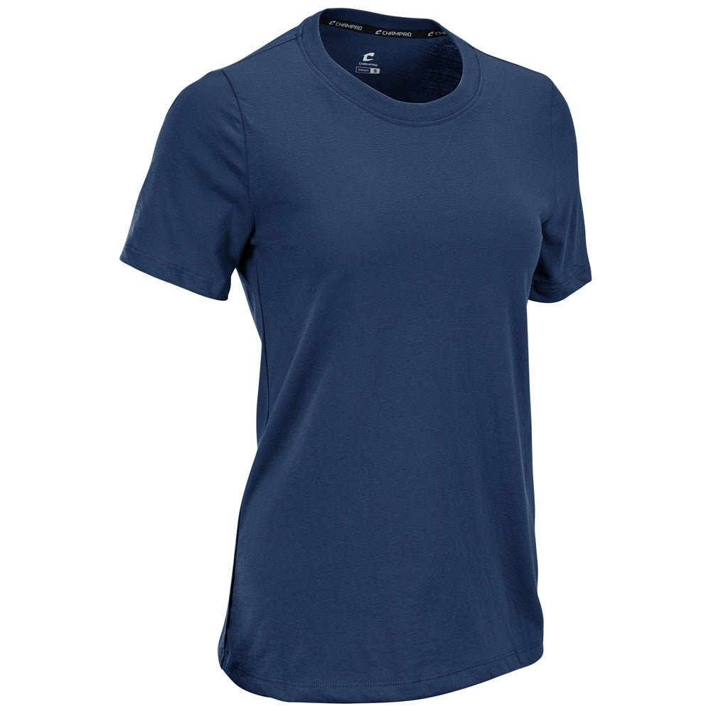 Champro Tackle Crew Neck Tee | Champro T202 NAVY XS T-Shirts