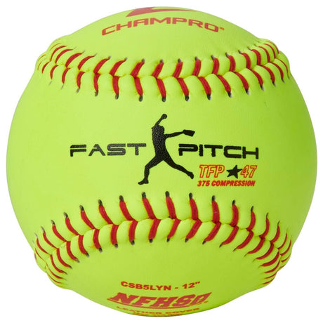 Champro TFP - 47 NFHS 12\" Softball | Champro CSB5LYN Standard Standard Softballs