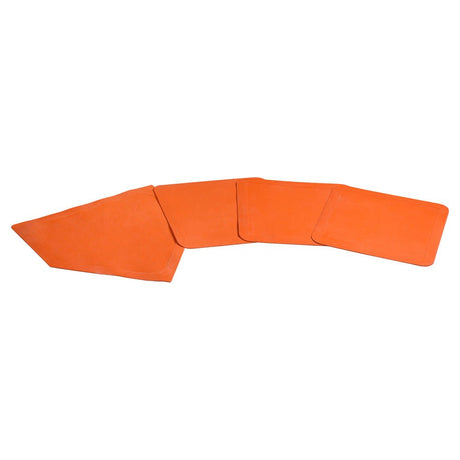 Champro Throw Down Rubber Bases(Set/4) | Champro B021 Standard Standard Baseball & Softball Bases