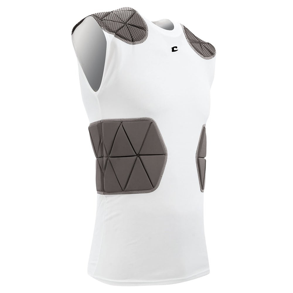 Champro TRI - FLEX Compression Shirt with Cushion System | Champro FJU6 CHARCOALBLACKINSET S Compression Sacks