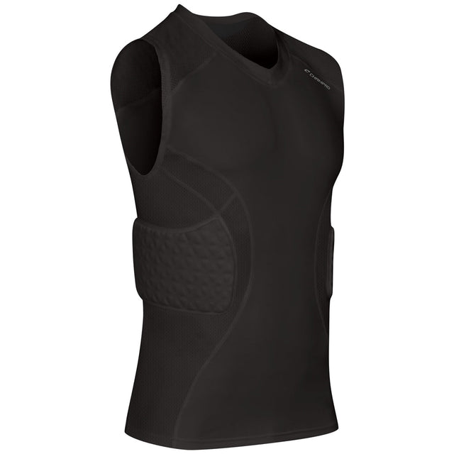 Champro TRI - FLEX Padded Shirt | Champro BBJU9 BLACK XL American Football Rib Protection Shirts & Vests