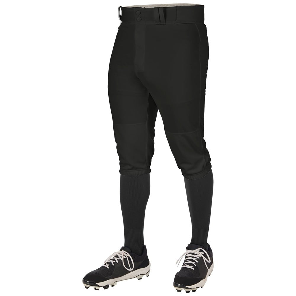 Champro Triple Crown 2.0 Knicker | Champro BP68 BLACK Youth XS Baseball Pants