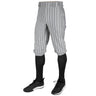 Champro Triple Crown 2.0 KNICKER PINSTRIPE | Champro BP68PIN GREYBLACK Youth XS Baseball Pants