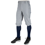 Champro Triple Crown 2.0 KNICKER PINSTRIPE | Champro BP68PIN GREYNAVY Youth XS Baseball Pants