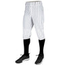 Champro Triple Crown 2.0 KNICKER PINSTRIPE | Champro BP68PIN WHITEBLACK Youth XS Baseball Pants