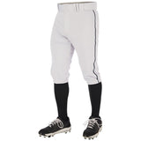 Champro Triple Crown 2.0 Knicker with Braid | Champro BP70 WHITEBLACK Youth XS Baseball Pants