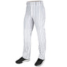 Champro Triple Crown 2.0 OPEN - BOTTOM PINSTRIPE | Champro BP60PIN WHITENAVY Youth XS Baseball Pants