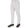 Champro Triple Crown 2.0 Tapered Bottom with Braid | Champro BP66 WHITEROYAL Youth XS Baseball Pants