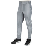 Champro Triple Crown 2.0 TAPERED PINSTRIPE | Champro BP64PIN GREYBLACK Youth XS Baseball Pants