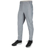 Champro Triple Crown 2.0 TAPERED PINSTRIPE | Champro BP64PIN GREYBLACK Youth XS Baseball Pants