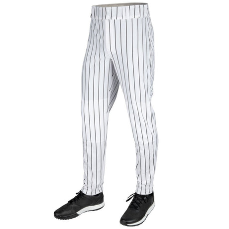 Champro Triple Crown 2.0 TAPERED PINSTRIPE | Champro BP64PIN WHITEBLACK Youth XS Baseball Pants