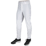 Champro Triple Crown 2.0 TAPERED PINSTRIPE | Champro BP64PIN WHITENAVY Youth XS Baseball Pants