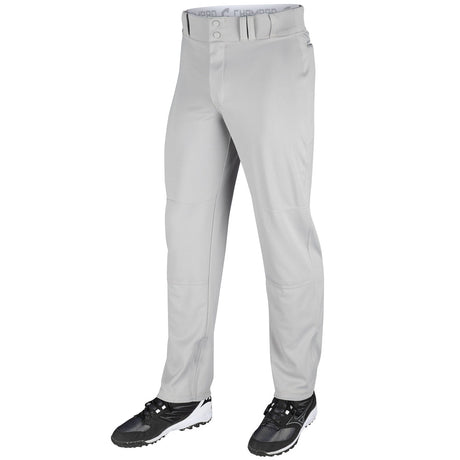 Champro TRIPLE CROWN Open Bottom Pant | Champro BP9U GREY Youth XS Baseball Pants