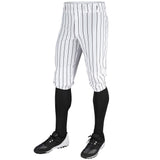 Champro Triple Crown Pinstripe Knicker | Champro BPPINK WHITE BLACK Youth XS Baseball & Softball