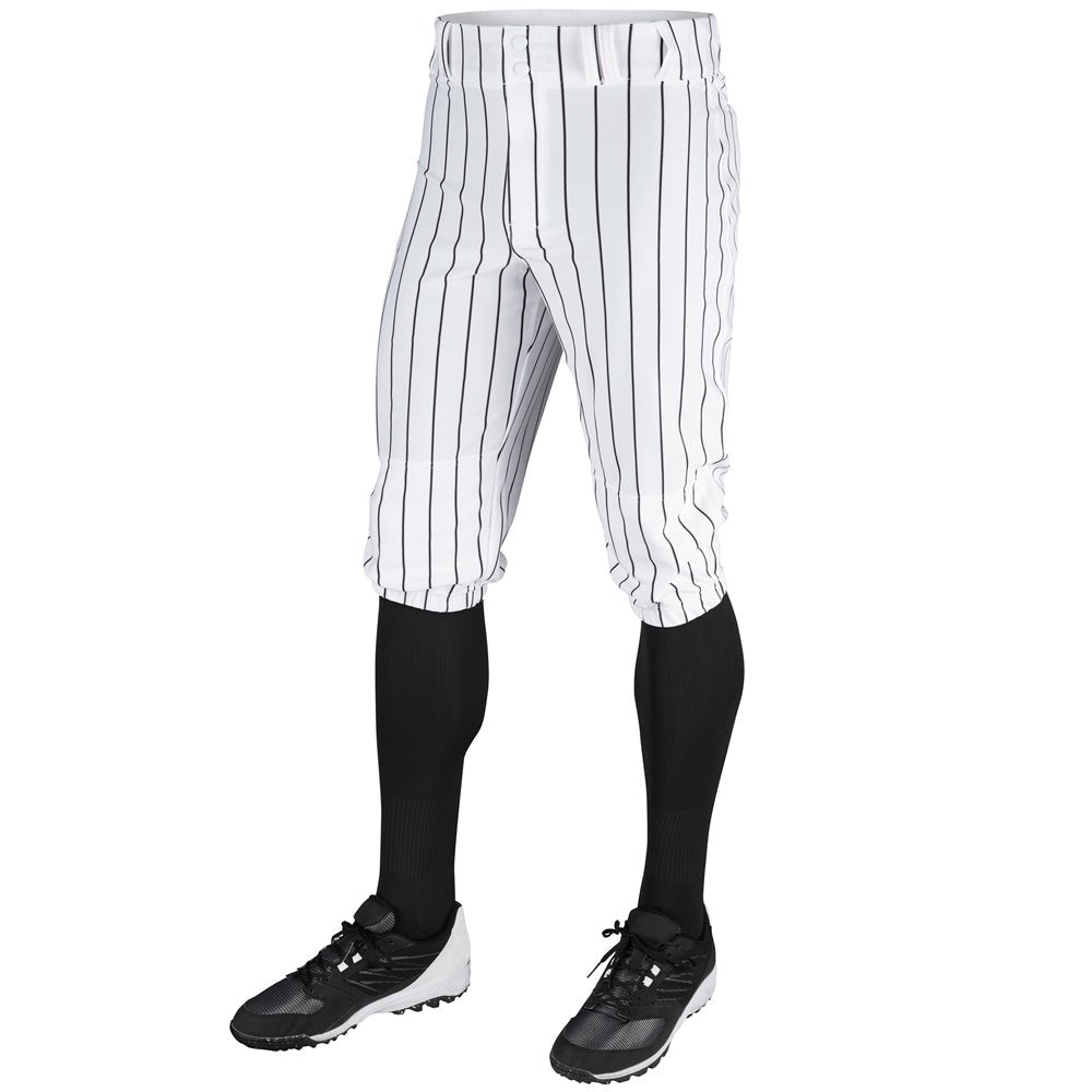Champro Triple Crown Pinstripe Knicker | Champro BPPINK WHITE NAVY Youth XS Baseball & Softball