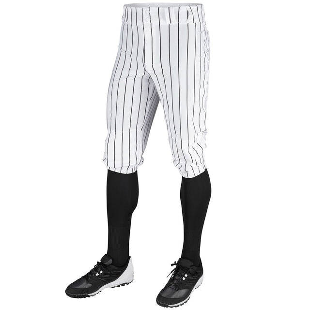 Champro Triple Crown Pinstripe Knicker | Champro BPPINK WHITE NAVY Youth XS Baseball & Softball