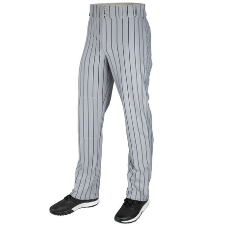 Champro Triple Crown Pinstripe OB Pant | Champro BPPINU GREYNAVY S Baseball Pants