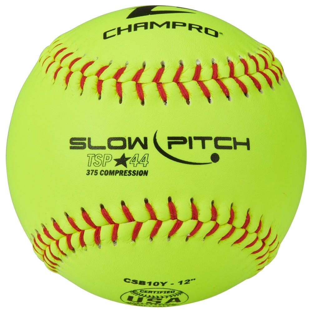 Champro TSP - 44 ASA 12\" Softball | Champro CSB10Y Standard Standard Softballs
