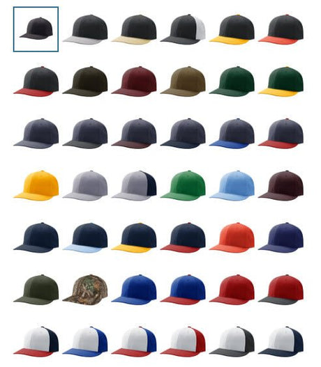 Champro Ultima Fitted Cap HC1 Black XS/S Hats