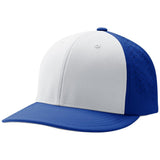 Champro Ultima Fitted Cap HC1 White Royal XS/S Hats