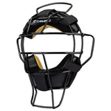Champro Umpire Mask - Lightweight - 18 oz | Champro CM71 BLACK Standard Baseball & Softball Protective Gear