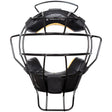 Champro Umpire Mask - Lightweight - 18 oz | Champro CM71 BLACK Standard Baseball & Softball Protective Gear