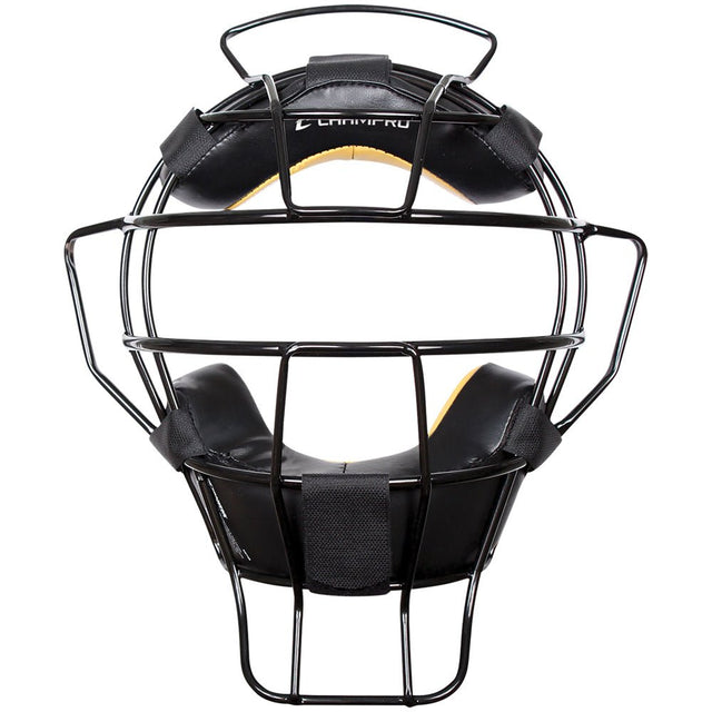 Champro Umpire Mask - Lightweight - 18 oz | Champro CM71 BLACK Standard Baseball & Softball Protective Gear
