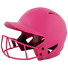 Champro Uncoated HX Softball Helmet w/Mask | Champro HXFPU OPTICPINK Standard Baseball & Softball Protective Gear
