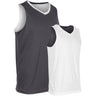Champro VICTORIOUS Basketball Jersey | Champro BBJ33 CHARCOALWHITE S Basketball